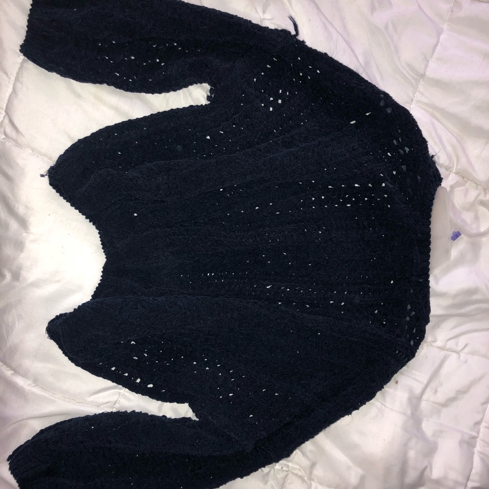 Navy sweater